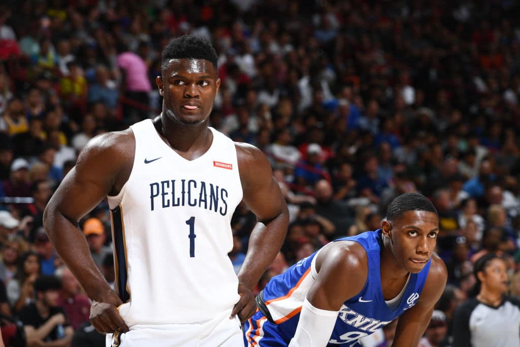 Zion Williamson of the New Orleans Pelicans