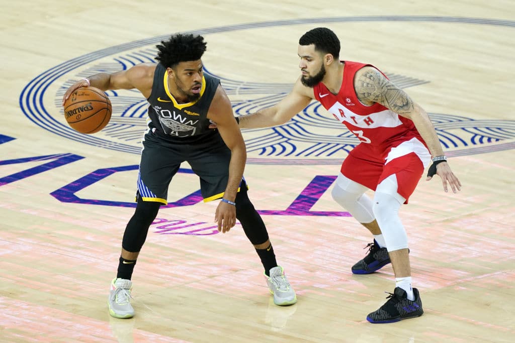 Quinn Cook of the Los Angeles Lakers