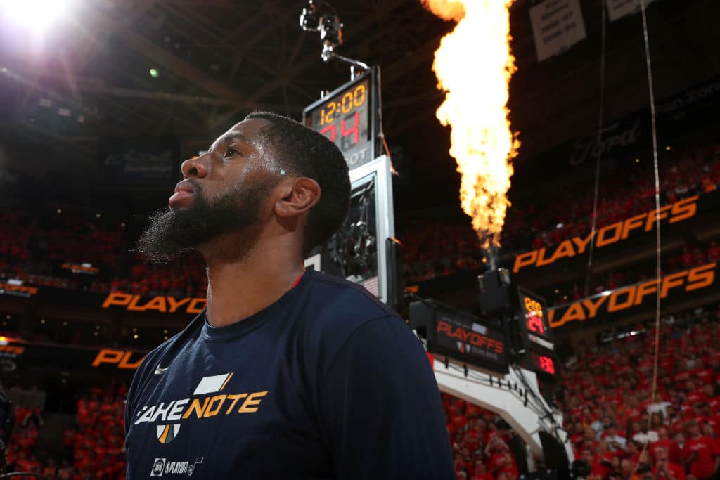 Royce O'Neale of the Utah Jazz