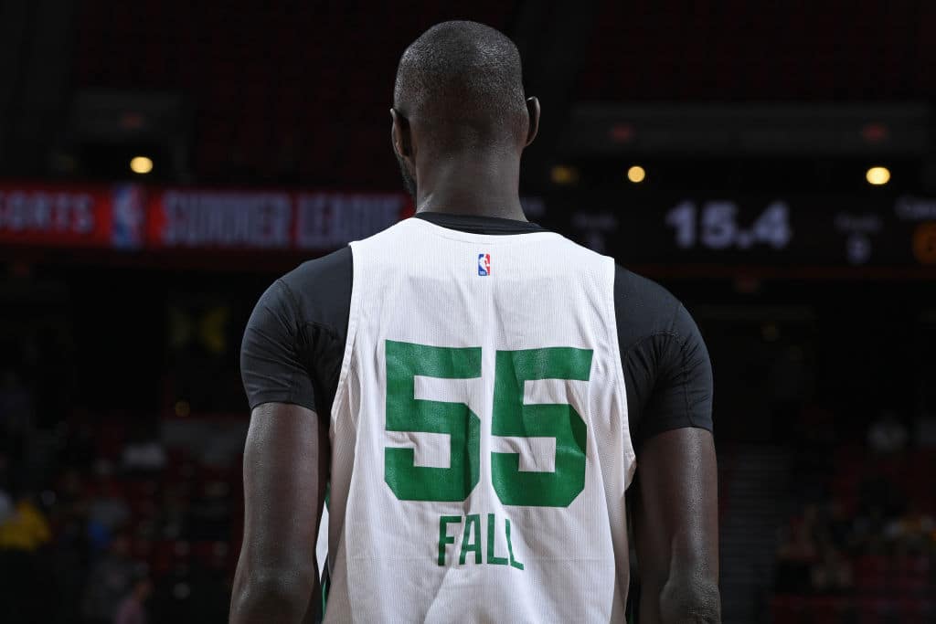 Tacko Fall of the Boston Celtics