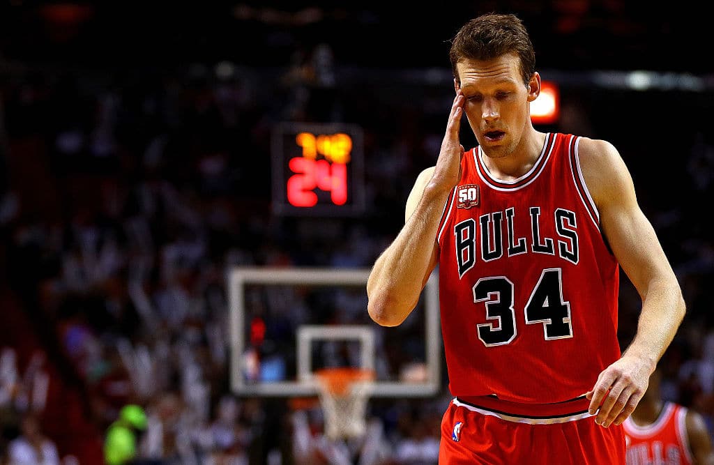 Mike Dunleavy Jr. of the Chicago Bulls