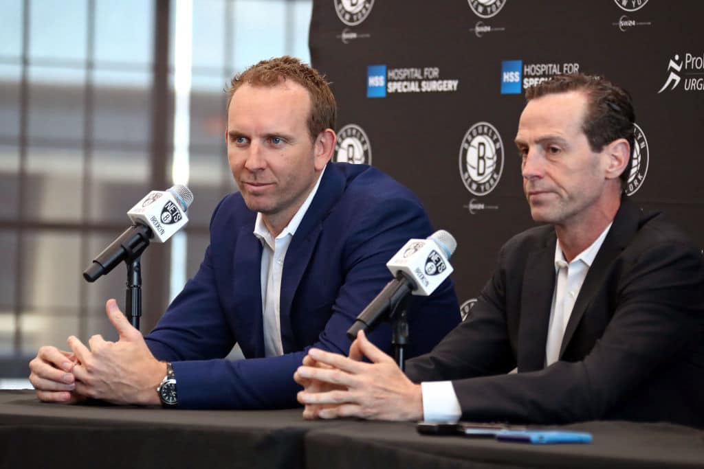 Sean Marks of the Brooklyn Nets