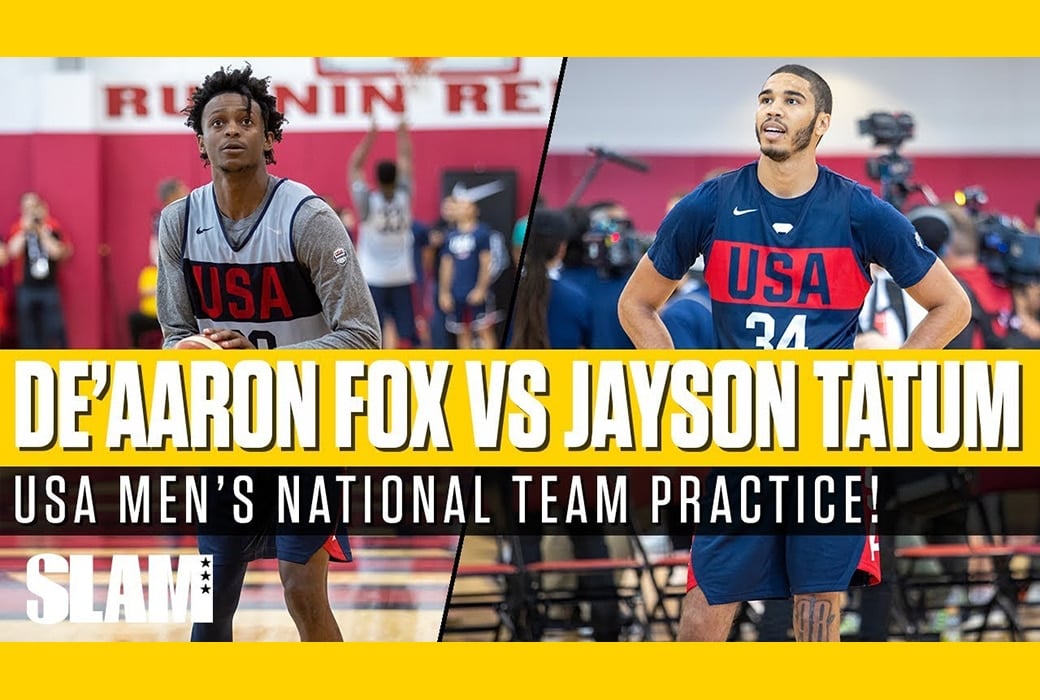 deaaron fox jayson tatum team usa