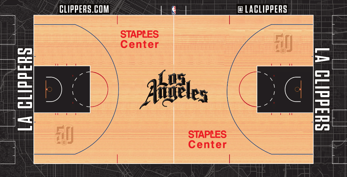 Potential Los Angeles Clippers Court