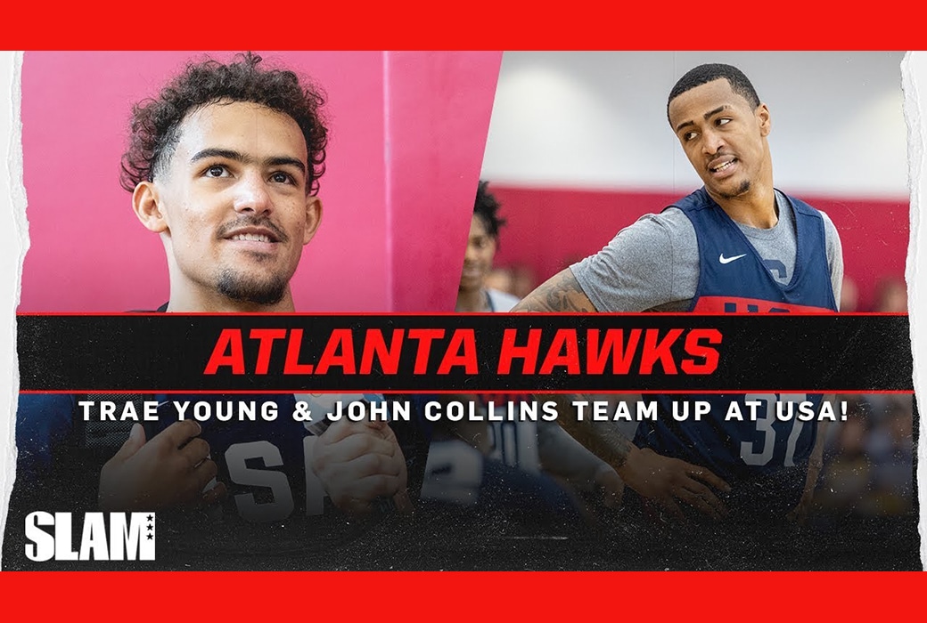 trae young john collins usa basketball