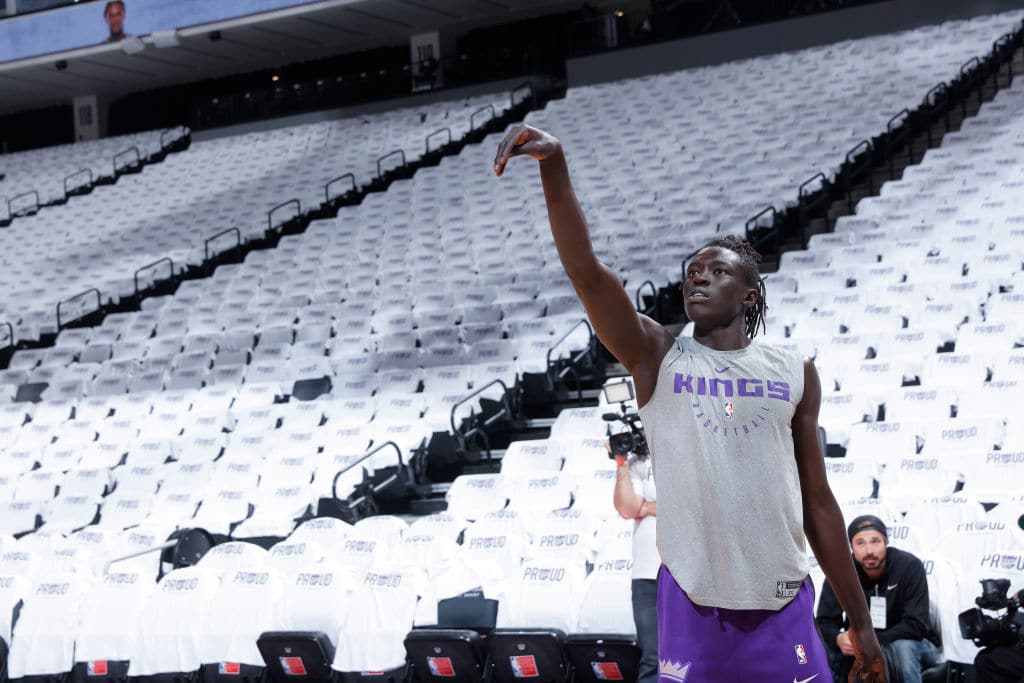 Wenyen Gabriel of the Sacramento Kings