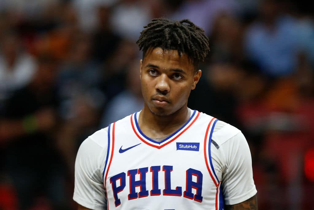 Markelle Fultz of the Philadelphia 76ers