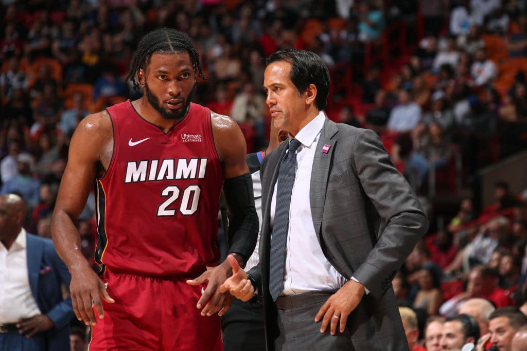 Justise Winslow of the Miami Heat