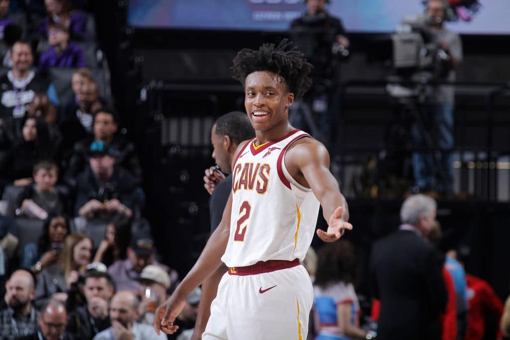 Collin Sexton of the Cleveland Cavaliers