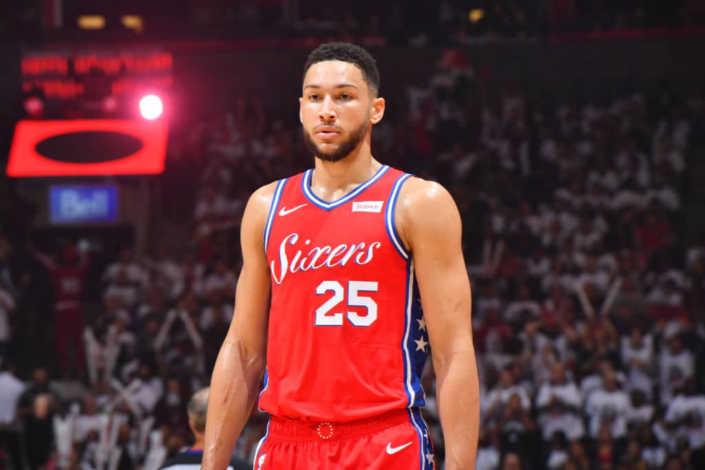 Ben Simmons of the Philadelphia 76ers