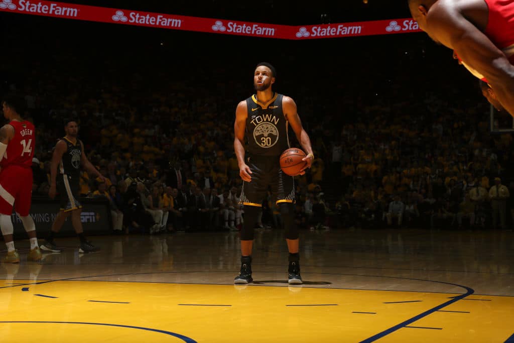 Stephen Curry of the Golden State Warriors