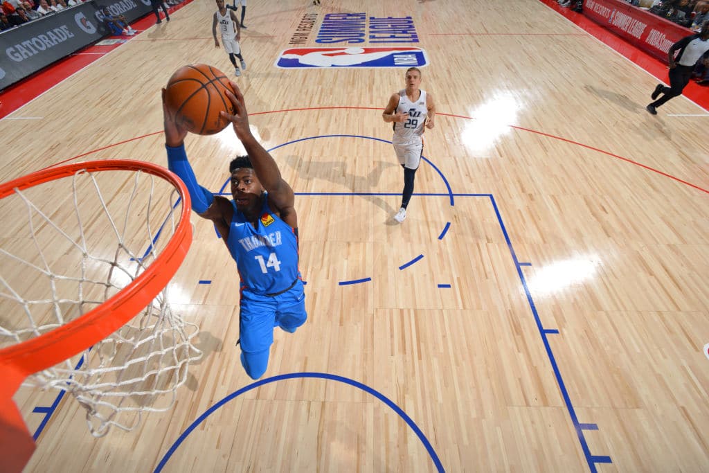Luguentz Dort of the Oklahoma City Thunder
