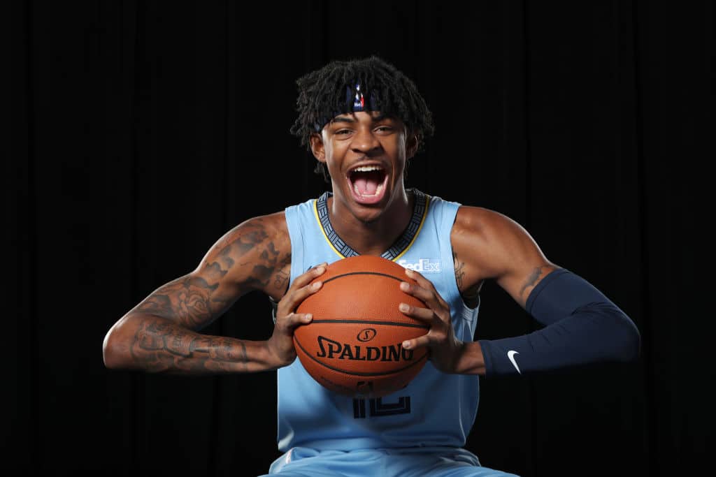 Ja Morant of the Memphis Grizzlies