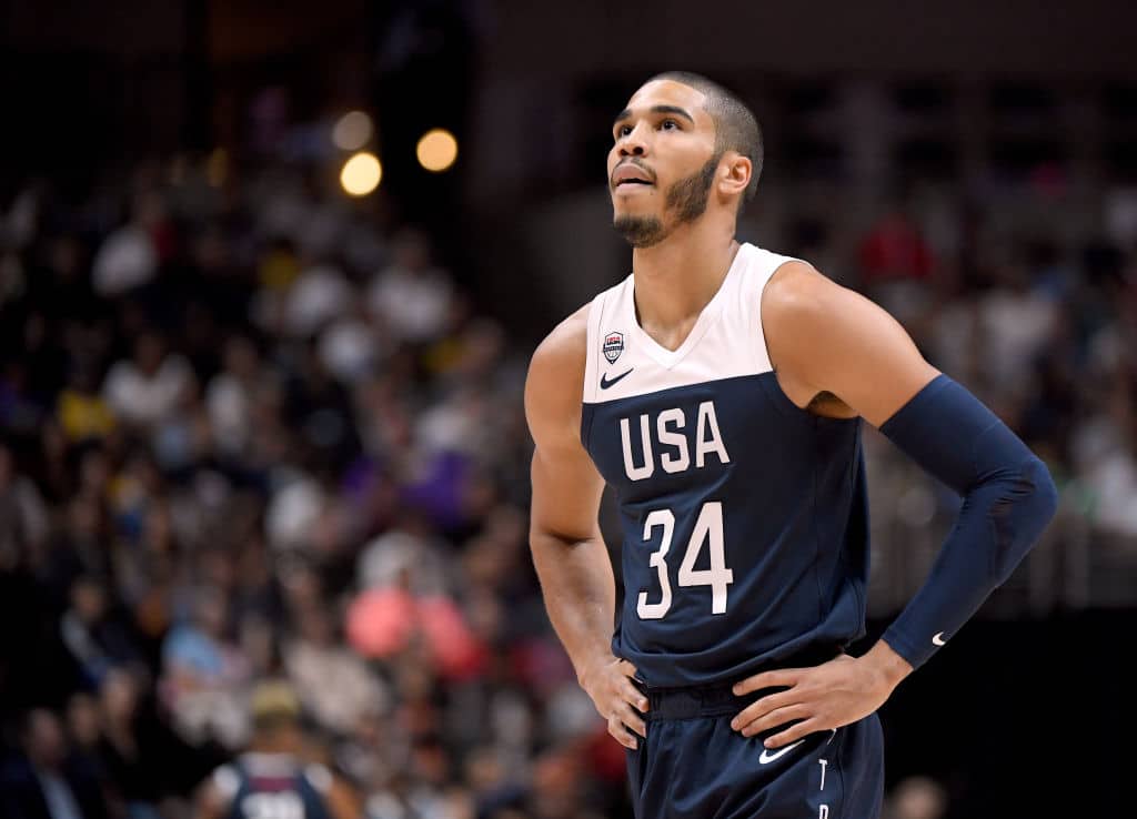 Jayson Tatum of Team USA