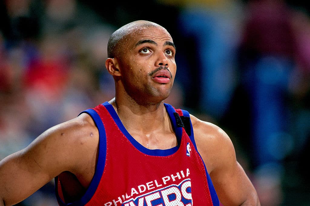 Charles Barkley of the Philadelphia 76ers