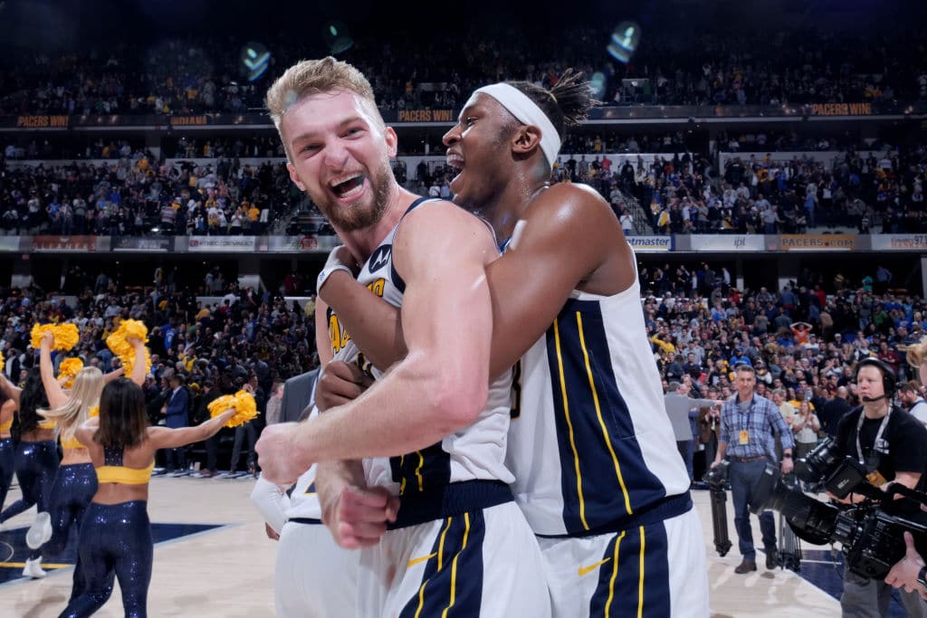 Domantas Sabonis of the Indiana Pacers