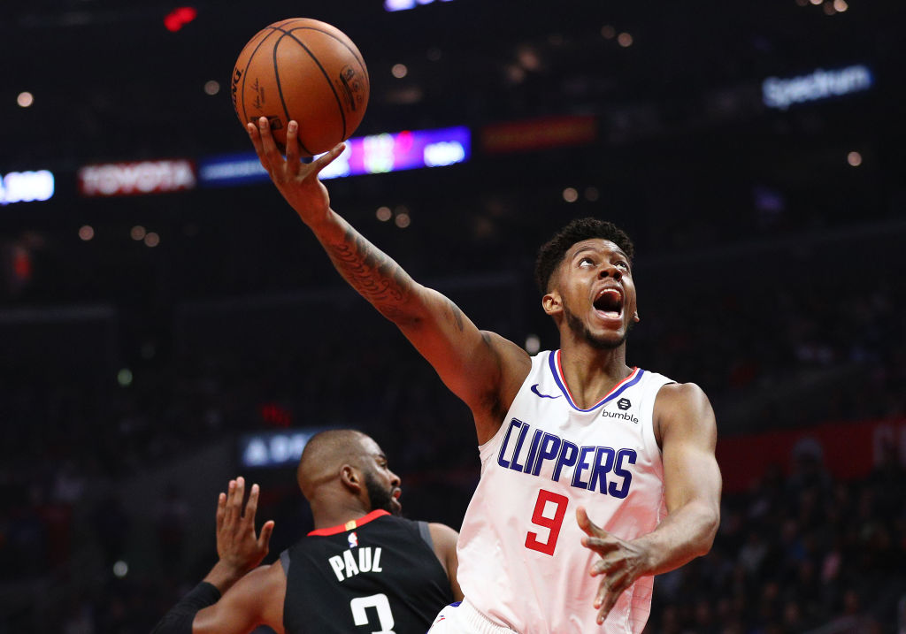 Tyrone Wallace of the Los Angeles Clippers