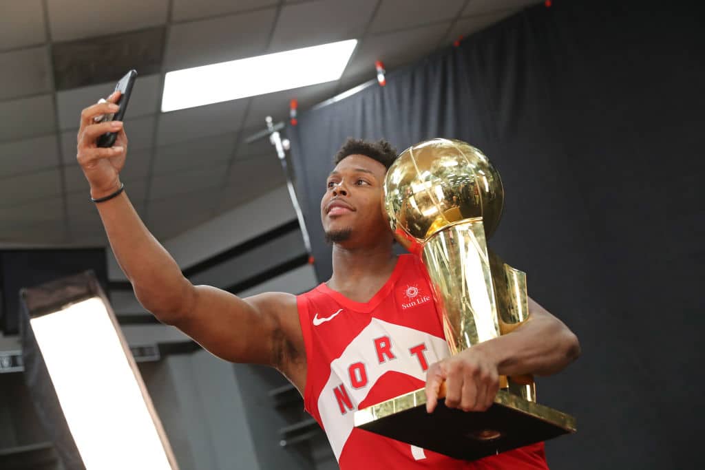 Kyle Lowry of the Toronto Raptors