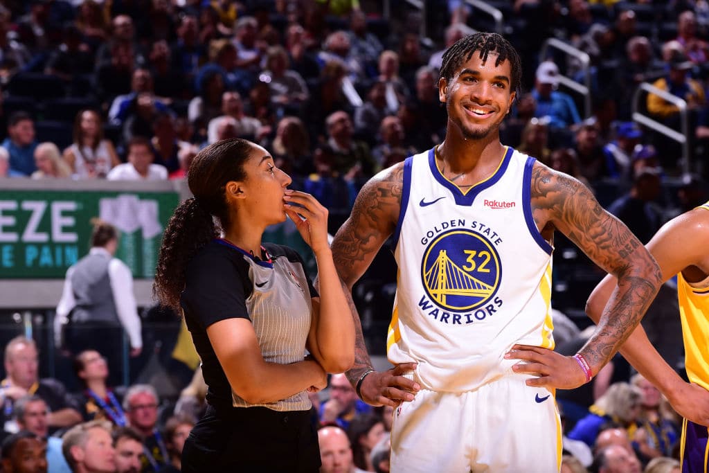 Marquese Chriss of the Golden State Warriors