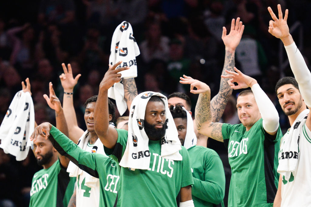 Jaylen Brown of the Boston Celtics