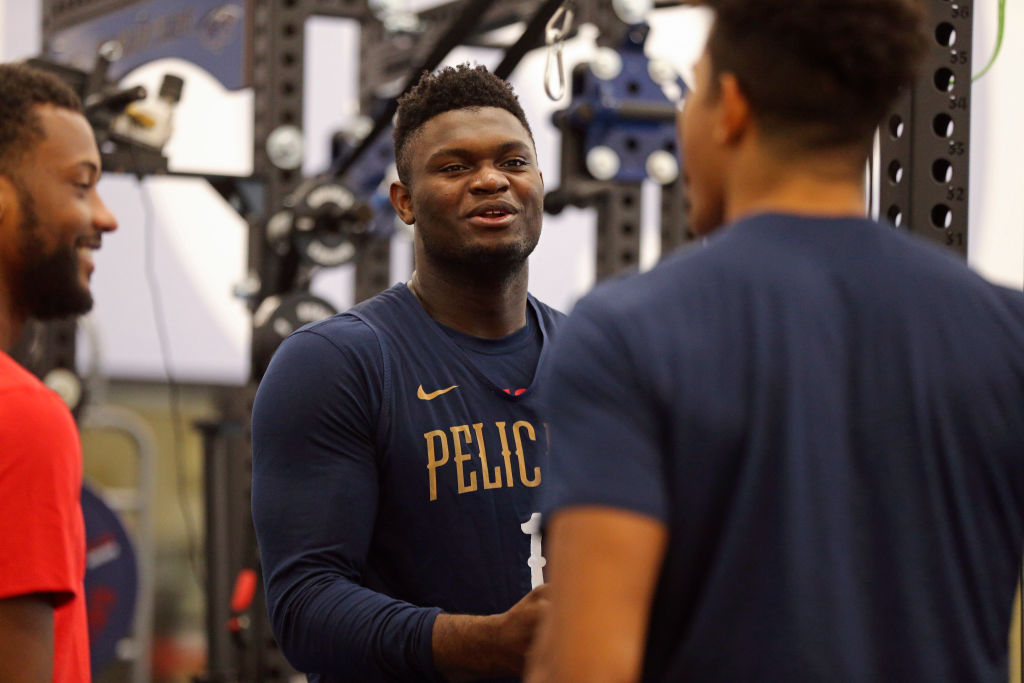 Zion Williamson of the New Orleans Pelicans