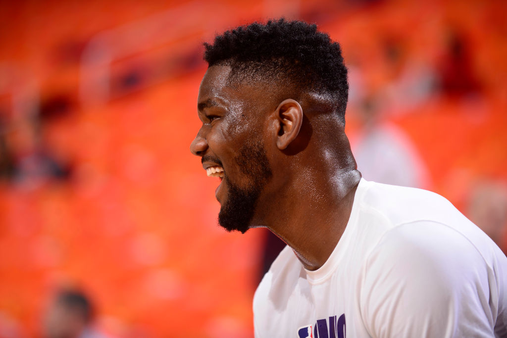 Deandre Ayton of the Phoenix Suns