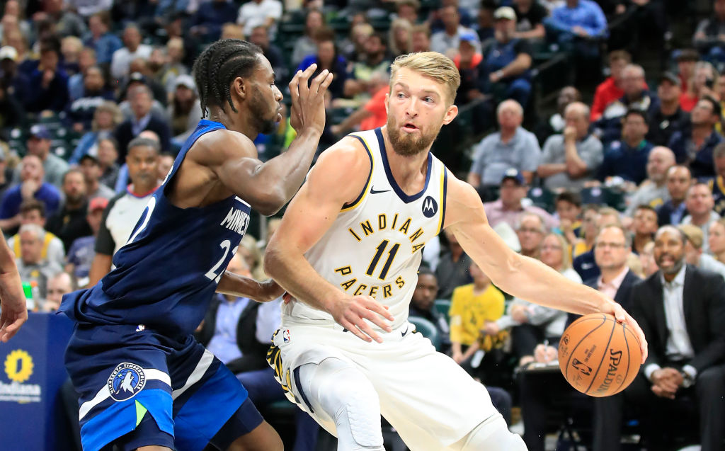 Domantas Sabonis of the Indiana Pacers