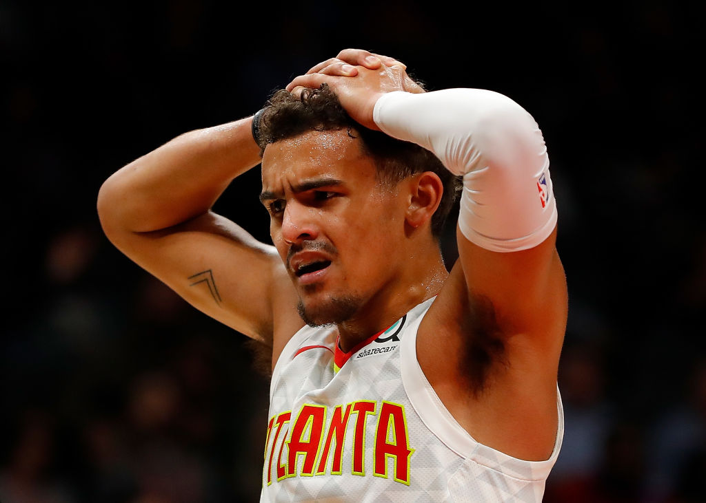 Trae Young of the Atlanta Hawks