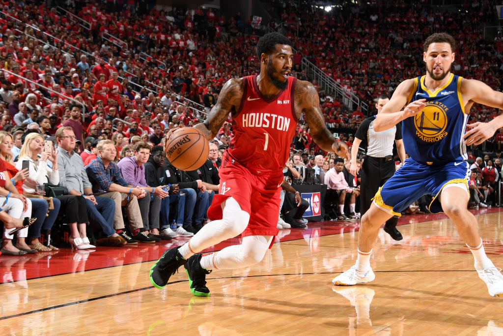 Iman Shumpert of the Houston Rockets