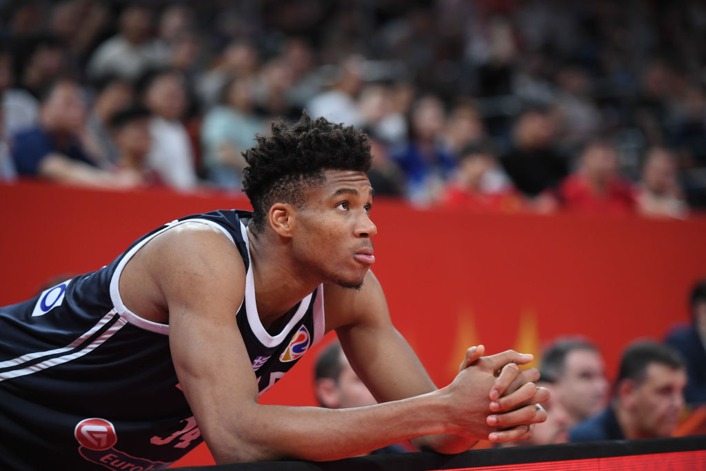 Giannis Antetokounmpo of Greece