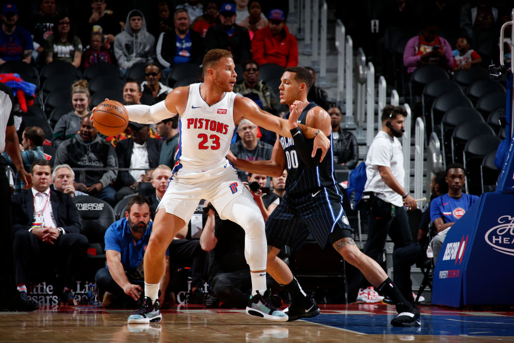 Blake Griffin of the Detroit Pistons
