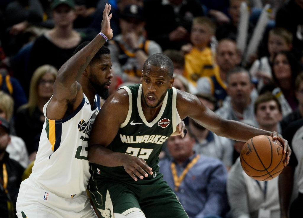 Khris Middleton of the Milwaukee Bucks