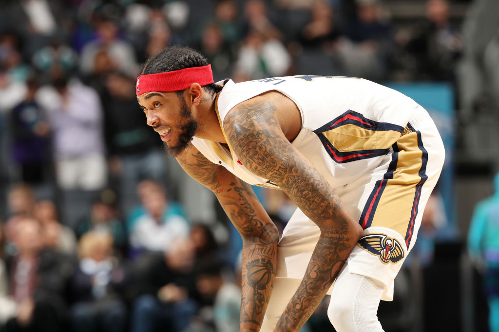 Brandon Ingram of the New Orleans Pelicans