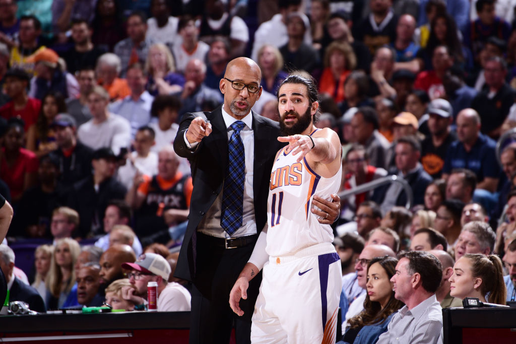 Ricky Rubio of the Phoenix Suns