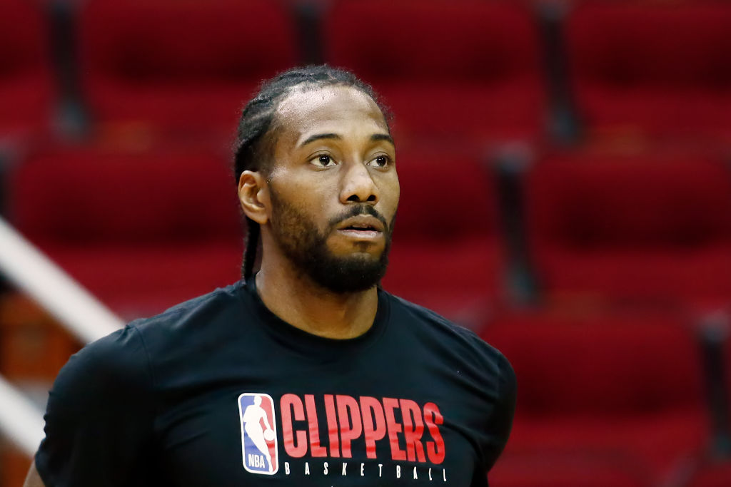 Kawhi Leonard of the Los Angeles Clippers