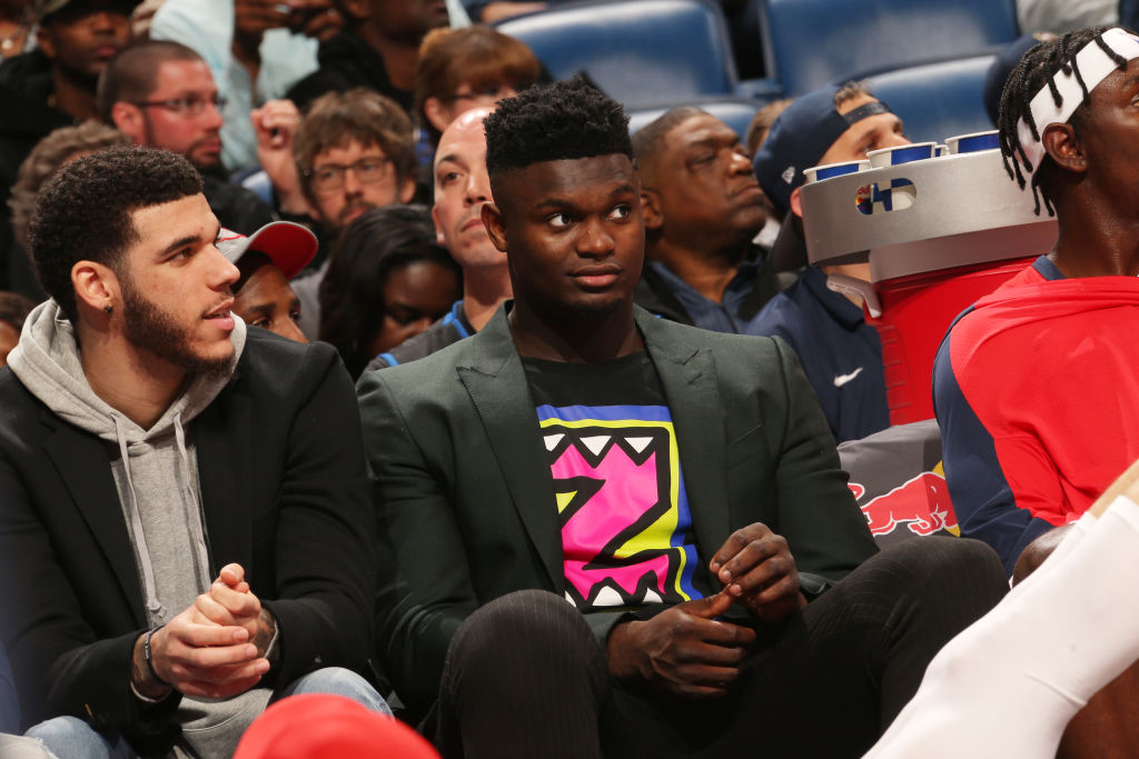 Zion Williamson of the New Orleans Pelicans