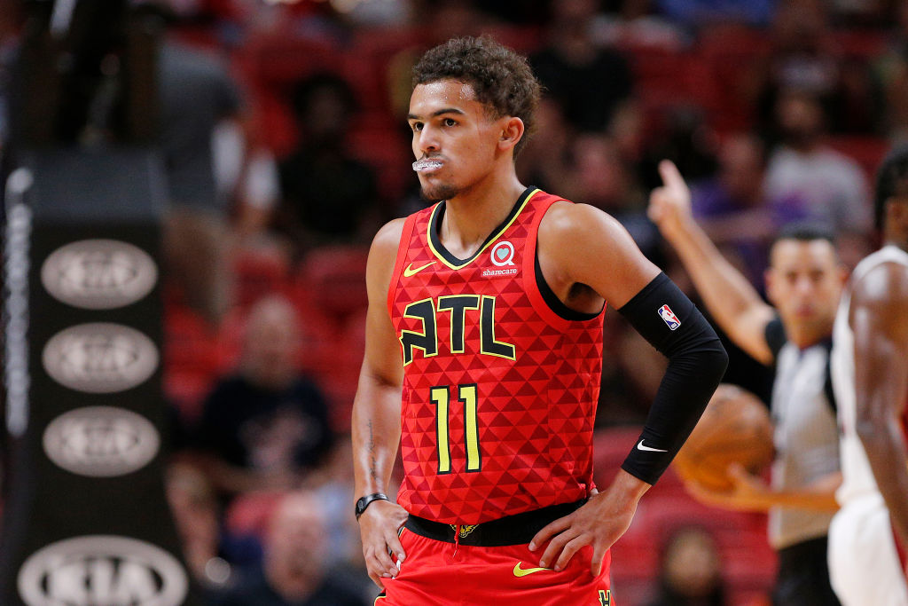 Trae Young of the Atlanta Hawks