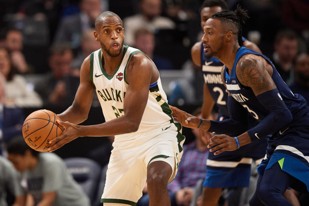 Khris Middleton of the Milwaukee Bucks
