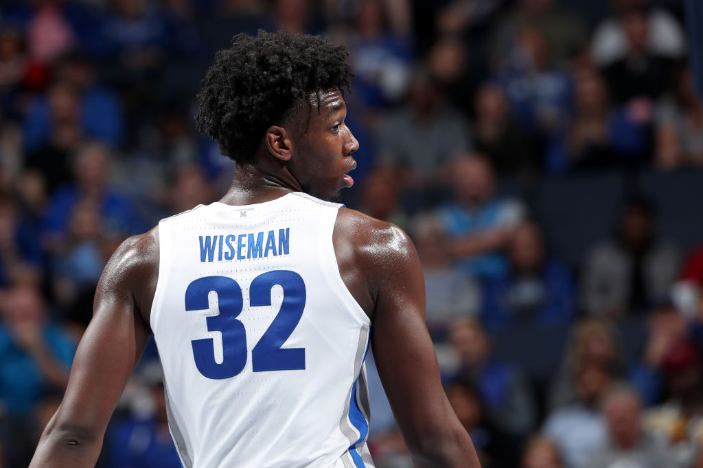 James Wiseman of the Memphis Tigers