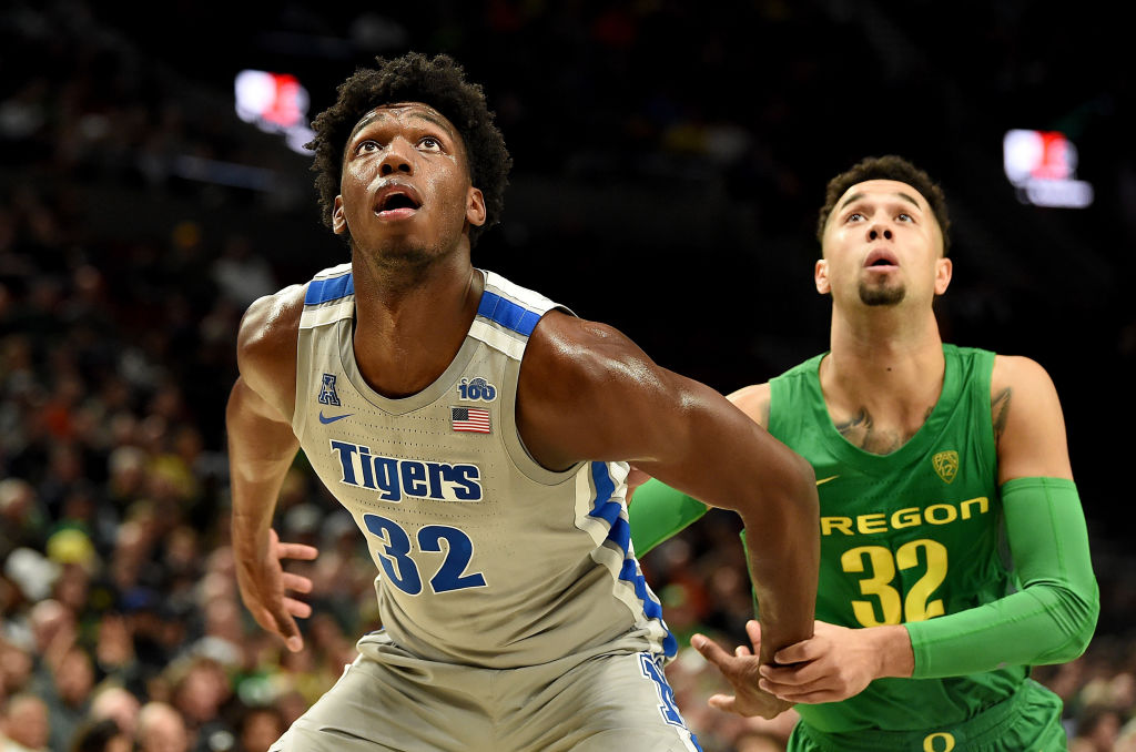 James Wiseman of the Memphis Tigers