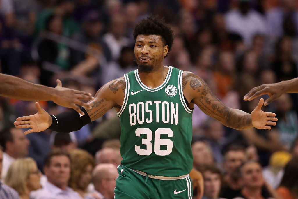 Marcus Smart of the Boston Celtics