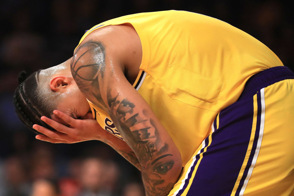 Kyle Kuzma of the Los Angeles Lakers