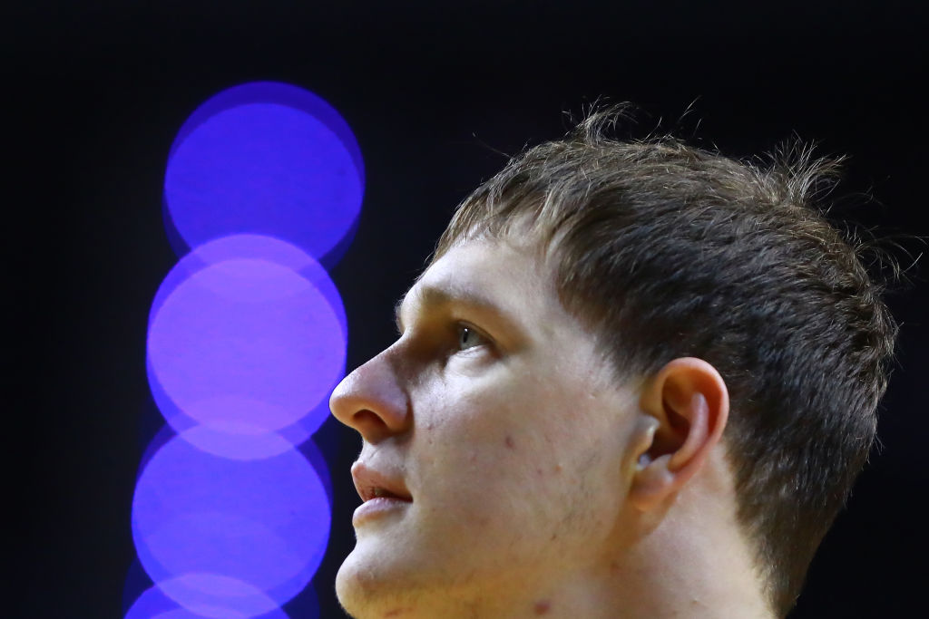 Timofey Mozgov of the Orlando Magic