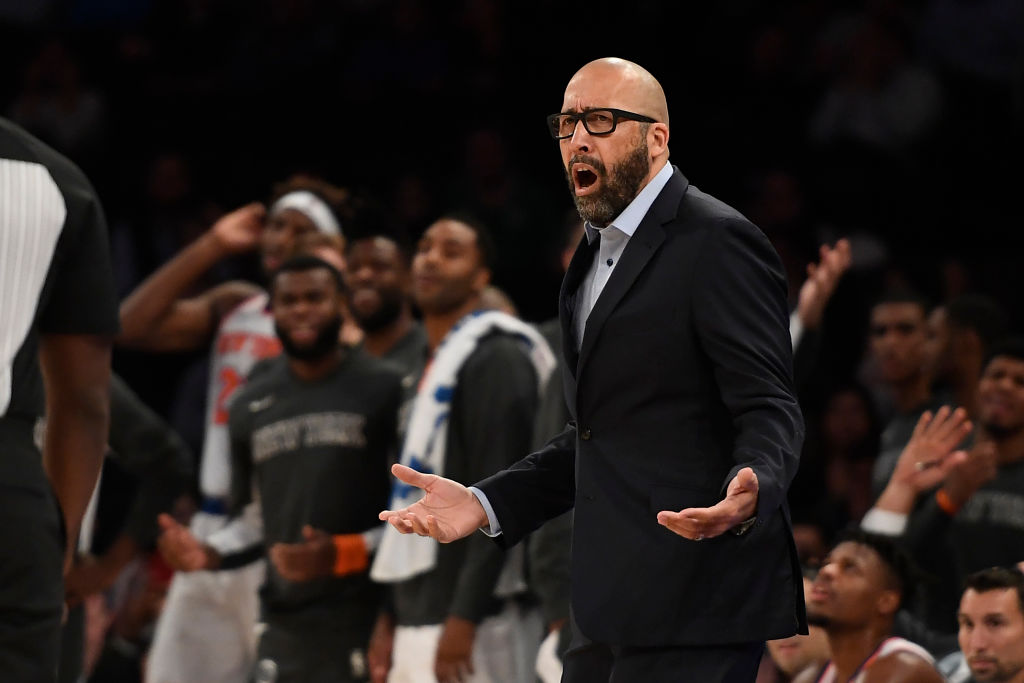 David Fizdale of the New York Knicks