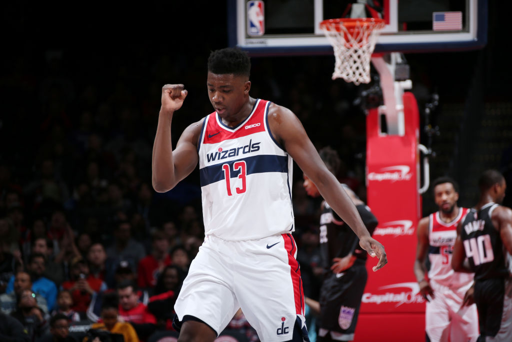 Thomas Bryant of the Washington Wizards