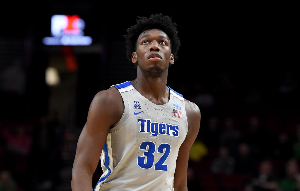 James Wiseman of the Memphis Tigers