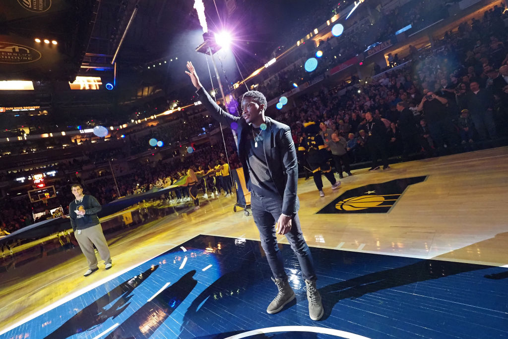 Victor Oladipo of the Indiana Pacers