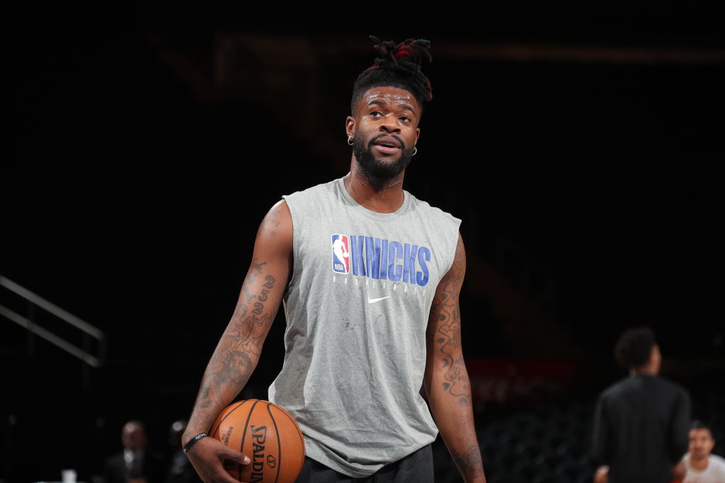 Reggie Bullock of the New York Knicks