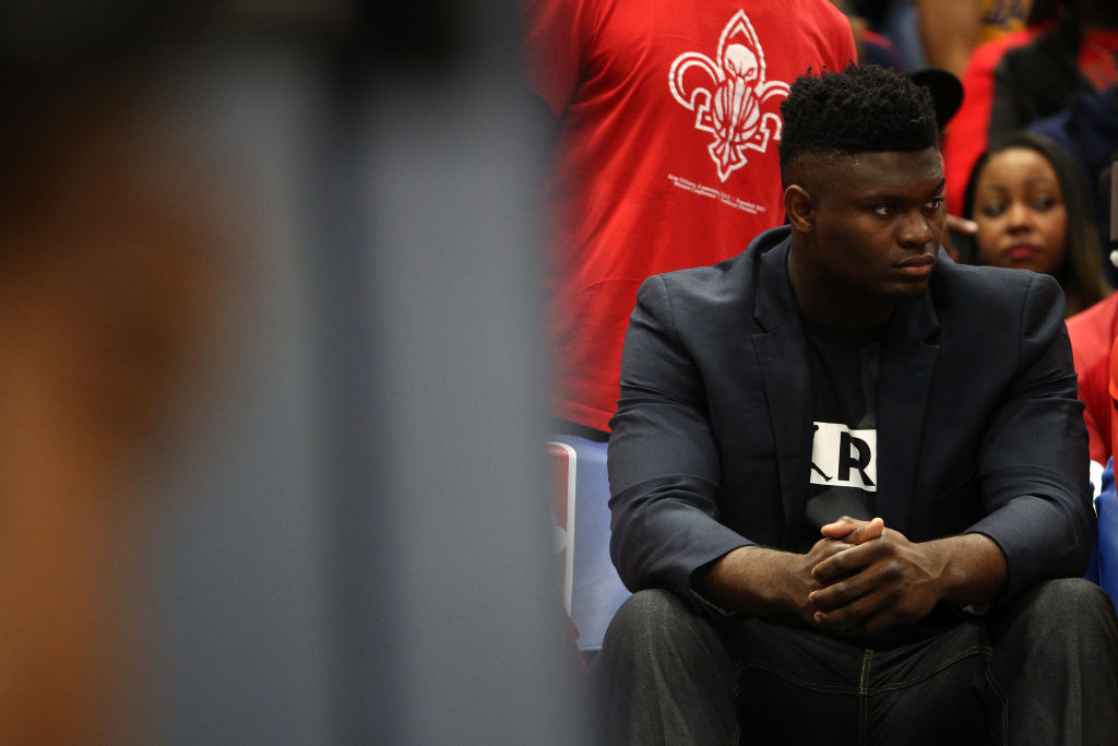 Zion Williamson of the New Orleans Pelicans