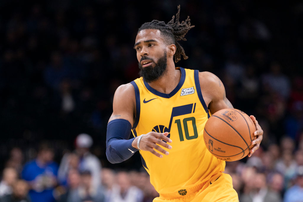 Mike Conley of the Utah Jazz